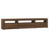vidaXL TV Cabinet Brown Oak Engineered wood TV Cabinet Rectangular