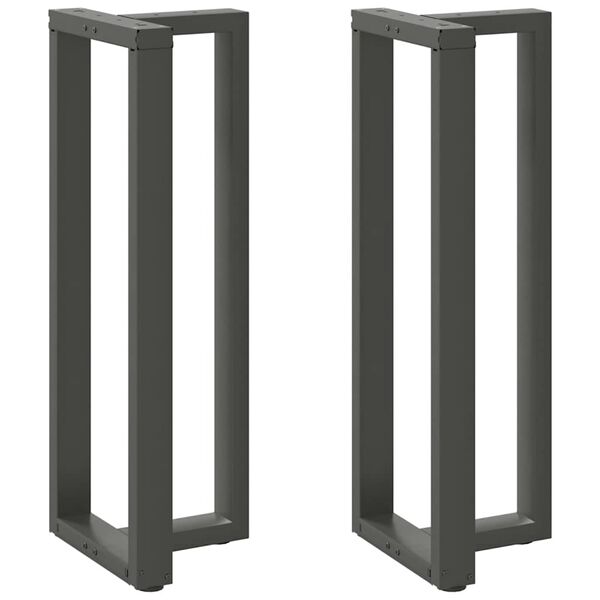 vidaXL Bar Table Leg Anthracite Powder-coated steel Standard