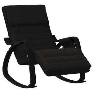 vidaXL Rocking Chair Black