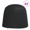 vidaXL Double Egg Chair Cover Black 420D Oxford fabric with PU coating