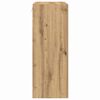 vidaXL Wall Cabinet Wall-mounted Artisan Oak 27.36 x 13.39 x 35.43 in