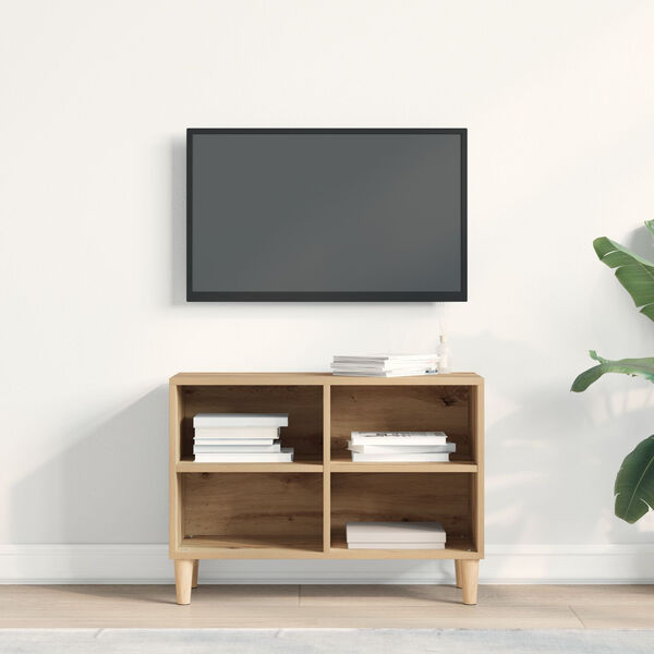 vidaXL TV Cabinet Brown 69.5 x 30 x 50 cm Engineered wood