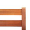 vidaXL Bar Chair Set of 4 Natural wood Solid Acacia wood Medium