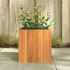 vidaXL Garden Planter Natural wood Solid Acacia wood Small Durable
