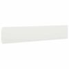 vidaXL Lawn Edgings 30 pcs White 7.9x40.6" Cold-rolled Steel