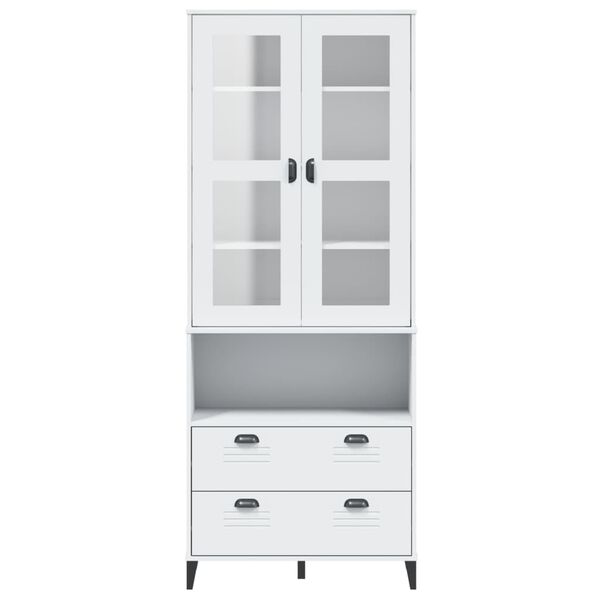 vidaXL Highboard White