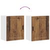 vidaXL Kitchen Wall Cabinet Old wood Engineered wood Small
