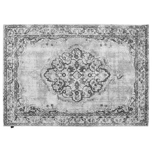 Dutch Lifestyle Rug Grey and Black 100% Polyester Large