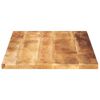 vidaXL Table Top 39.4"x19.7"x1.5" Rectangular Solid Wood Rough Mango