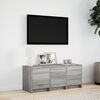 vidaXL TV Cabinet Grey Sonoma Engineered wood 38.2 x 13.4 x 15.7 in