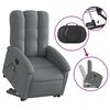 vidaXL Stand Up Massage Recliner Chair Dark grey