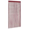 vidaXL String Curtains 2 pcs 39.4x98.4" Burgundy