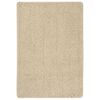 vidaXL Rug Cream 100% Polypropylene 47.2 x 66.9 in Rug Rectangular