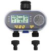 vidaXL Digital Water Timer Black, Blue, Grey ABS Medium