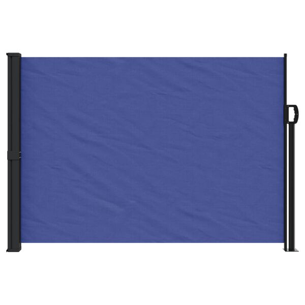 vidaXL Retractable Side Awning Blue