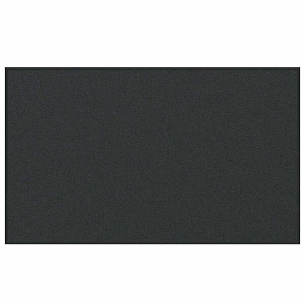 vidaXL Doormat Other Black 35.4" x 59.1" Polypropylene and vinyl