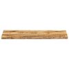 vidaXL Table Top Natural wood Solid mango wood 43.3 in x 15.7 in x 1.0 in