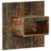 vidaXL Bedside Cabinet Set of 2 Multicolour Solid reclaimed wood Small