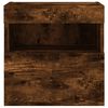 vidaXL TV Wall Cabinet Set of 2 Smoked oak Engineered wood Medium