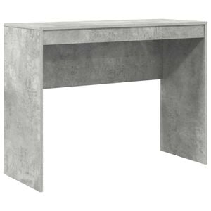 vidaXL Desk Concrete grey 100 x 40 x 76 cm Engineered wood
