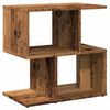 vidaXL Bedside Cabinet Set of 2 Old wood Engineered wood Medium