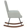 vidaXL Rocking Chair Light Grey