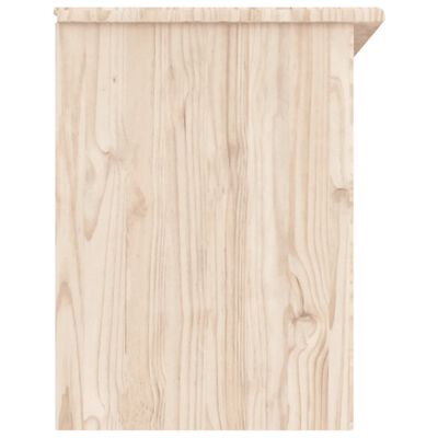vidaXL Shoe Bench ALTA 39.4"x13.8"x17.7" Solid Wood Pine