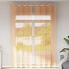 vidaXL Voile Curtains with Grommets 2 pcs Orange 55.1x118.1"