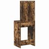 vidaXL Dressing Table Smoked oak 50 x 41 x 135 cm Engineered wood