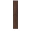 vidaXL Book Cabinet Brown Oak Engineered wood Tall Book Cabinet