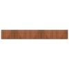 vidaXL Rug Brown Bamboo, Polypropylene 27.6 x 196.9 in Rug Rectangular