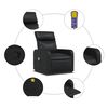 vidaXL Massage Recliner Chair Adjustable Footrests Massage Chair