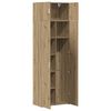 vidaXL Storage Cabinet artisan oak 70 x 42.5 x 225 cm Engineered wood
