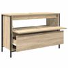 vidaXL Bathroom Basin Cabinet Sonoma Oak Engineered Wood Medium