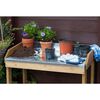 Nature Planting Table Pine Pine wood Medium Potting Table Rectangular