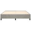vidaXL Bed Frame Light gray