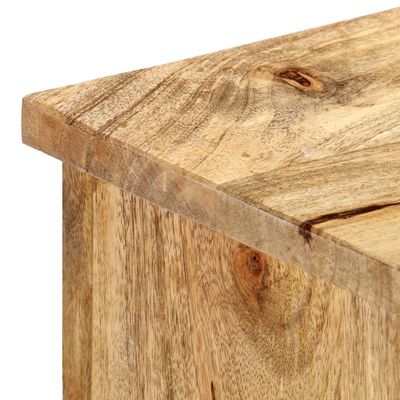 vidaXL Sideboard 39.4"x13.8"x23.6" Solid Mango Wood
