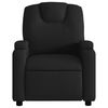 vidaXL Recliner Chair Black Fabric