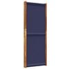 vidaXL 3-Panel Room Divider Dark Blue 82.7"x70.9"