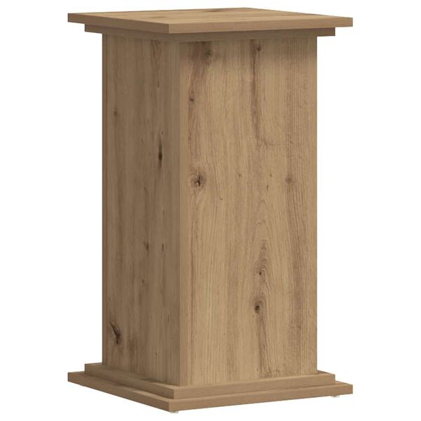 vidaXL Plant Stand Artisan Oak Engineered wood Large Decorative Inlays