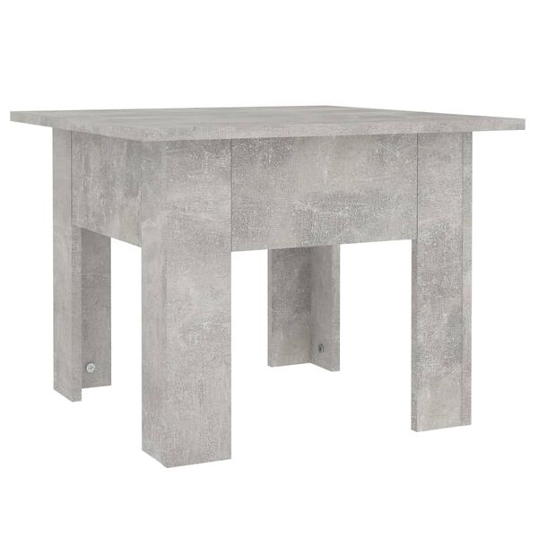 vidaXL Coffee Table Concrete Grey Engineered Wood Small Coffee Table