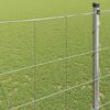 vidaXL Field Fence Gray 5.2'x 32.8'Steel