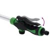 vidaXL Telescopic Spray Lance Green and black Aluminum, ABS, TPR Medium