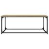 vidaXL Coffee Table Sonoma oak Engineered wood Medium Durable