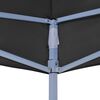 vidaXL Party Tent Roof 9.8'x9.8' Black 0.9 oz/ft&sup2;