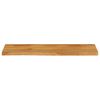 vidaXL Table Top mixed wood tones Solid mango wood with an oak finish