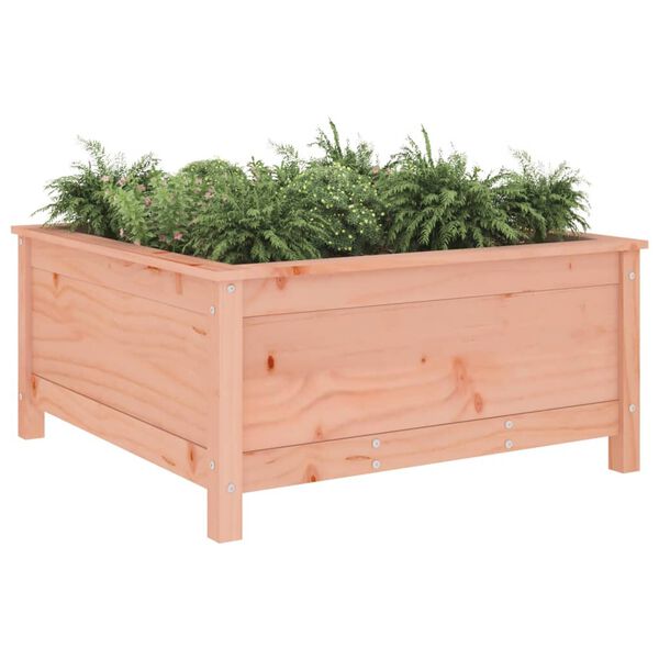 vidaXL Garden Planter Natural Wood Solid Douglas Wood Large Durable