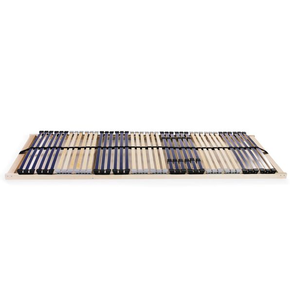 vidaXL Slatted Bed Bases without Mattress 2 pcs with 42 Slats 90 x 78.7 "
