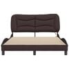 vidaXL Bed Frame Dark Brown