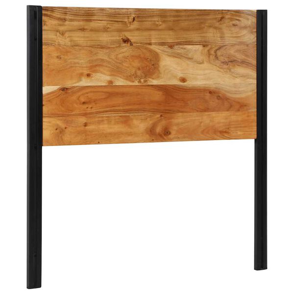 vidaXL Headboard Brown Solid acacia wood 39.4 in Durable Headboard